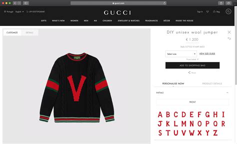 gucci configurator|where to buy gucci.